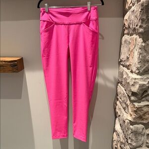 Lilly Pulitzer Corso Hot Pink Cropped Pants